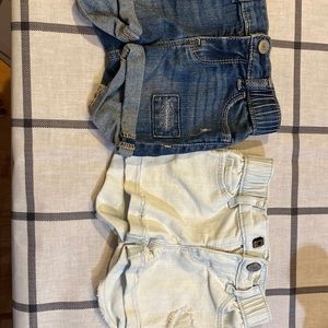 Jean shorts- gap